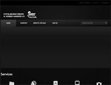 Tablet Screenshot of bonde-hansen.dk